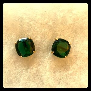 Stella & Dot emerald earrings